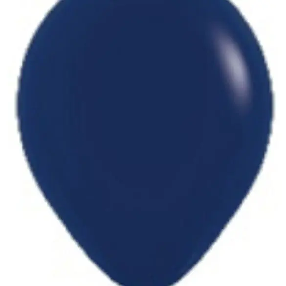24 Azul Naval Fashion 10 Pza   Latex De Sempertex