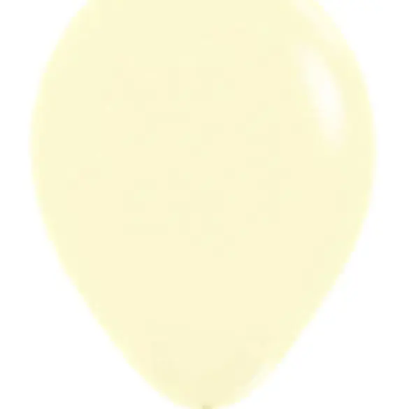 18 Amarillo Pastel Mate 25 Pza   Latex De Sempertex