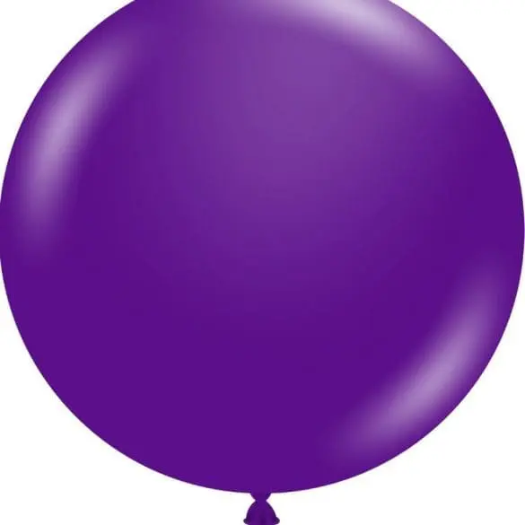 24 PLUM PURPLE 3 PZA LATEX DE TUFTEX