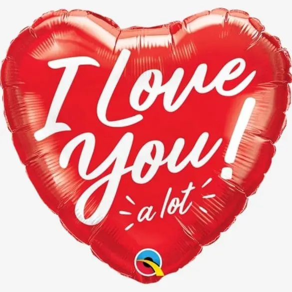 I LOVE YOU! A LOT CORAZON MT 18″ Q