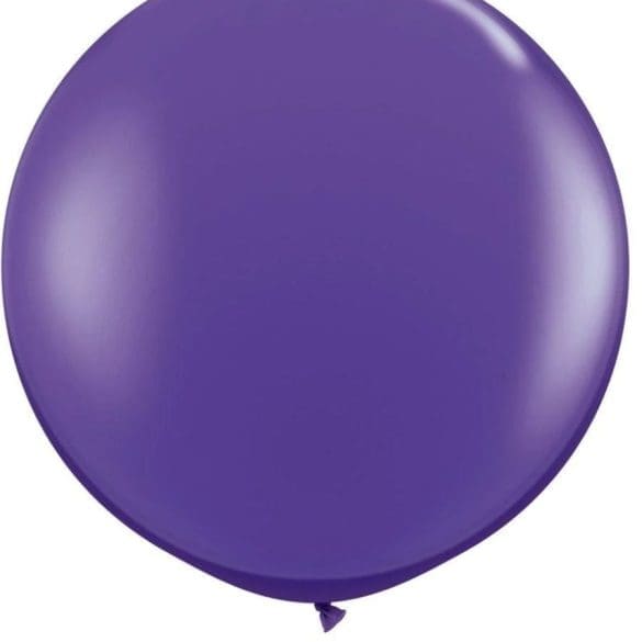 18 MORADO ESTANDAR 20 PZA LATEX DE GLOBOS Y FIGURAS