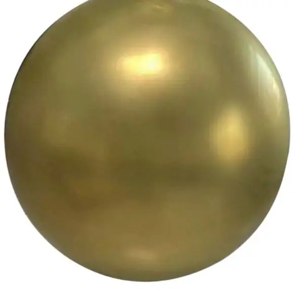 18 ORO CROMO 20  PZA LATEX DE GLOBOS Y FIGURAS
