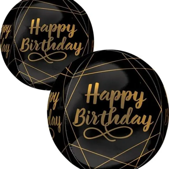 ORBZ MET ELEGANT BIRTHDAY ORBZ MT 15″ ANAG PK 1 PZA