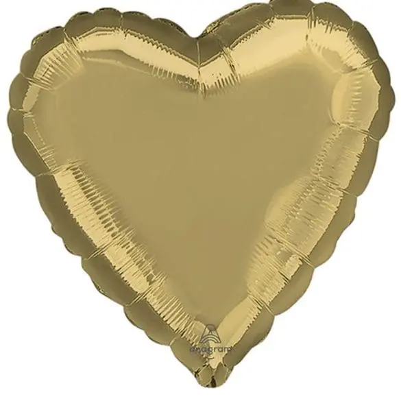 CORAZON LISO ORO BLANCO MT 18″ ANAG