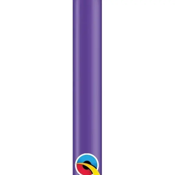160 PURPURA VIOLETA 100 PZA LATEX LISO DE QUALATEX
