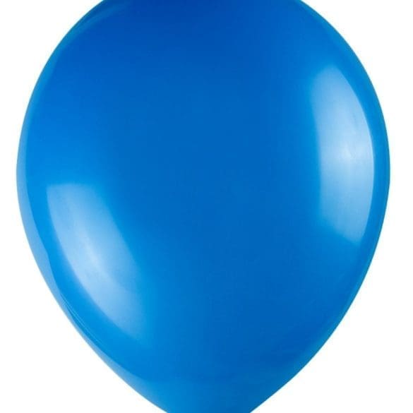 10 AZUL LAGO 50 PZA LATEX DE GLOBOS Y FIGURAS
