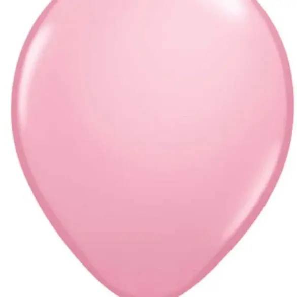 12 ROSA ESTANDAR 50 PZA LATEX DE GLOBOS Y FIGURAS