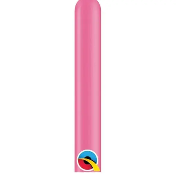 160 ROSA MEXICANO 100 PZA LATEX LISO DE QUALATEX