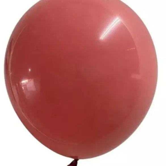 18 ROSA ROJA RETRO 20 PZA LATEX DE GLOBOS Y FIGURAS