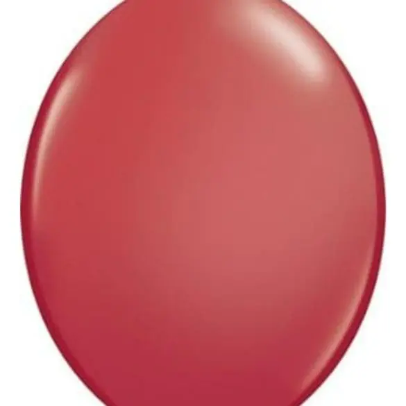 12 ROJO ESTANDAR CON COLA 50 PZA LATEX DE GLBOOS Y FIGURAS