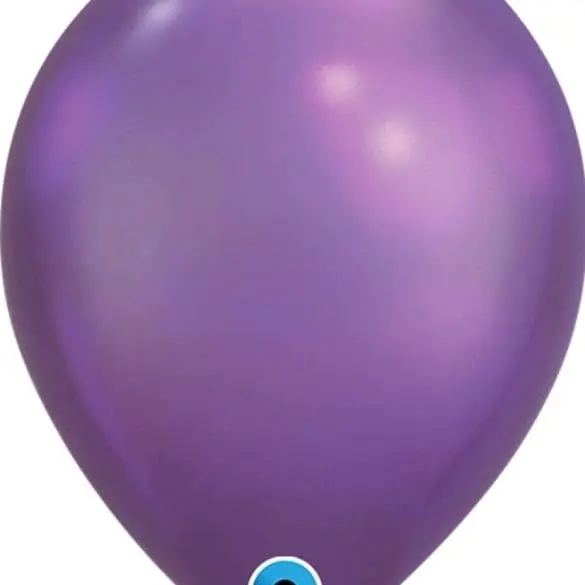 07 CHROME PURPURA 100 PZA LATEX DE QUALATEX