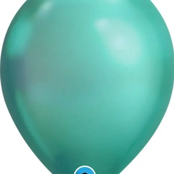 07 CHROME VERDE 100 PZA LATEX DE QUALATEX