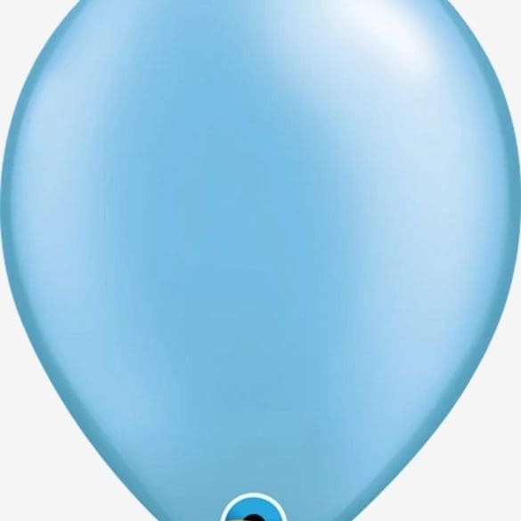 11 AZUL CELESTE NACARADO 100 PZA LATEX DE QUALATEX