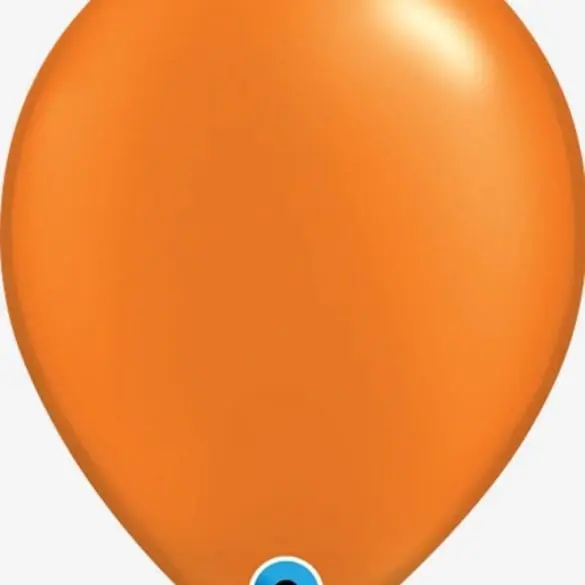 11 NARANJA MANDARINA NACARADO 100 PZA LATEX DE QUALATEX