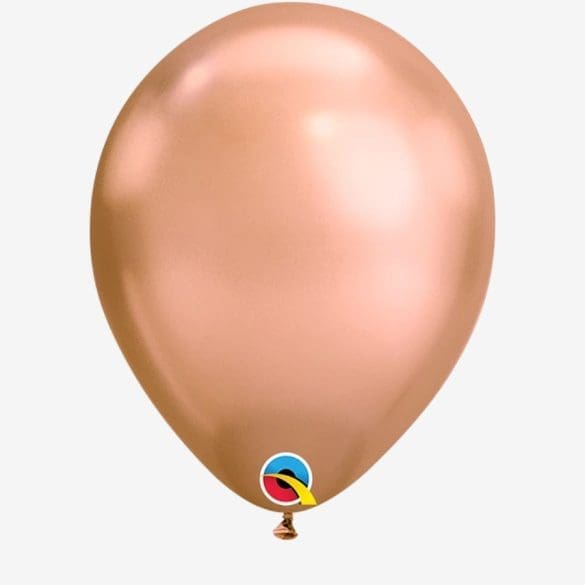 07 CHROME ROSA ORO 100 PZA LATEX DE QUALATEX