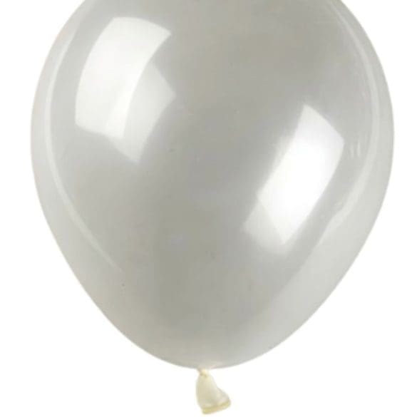 12 TRANSPARENTE CRISTAL 50 PZA LATEX DE GLOBOS Y FIGURAS