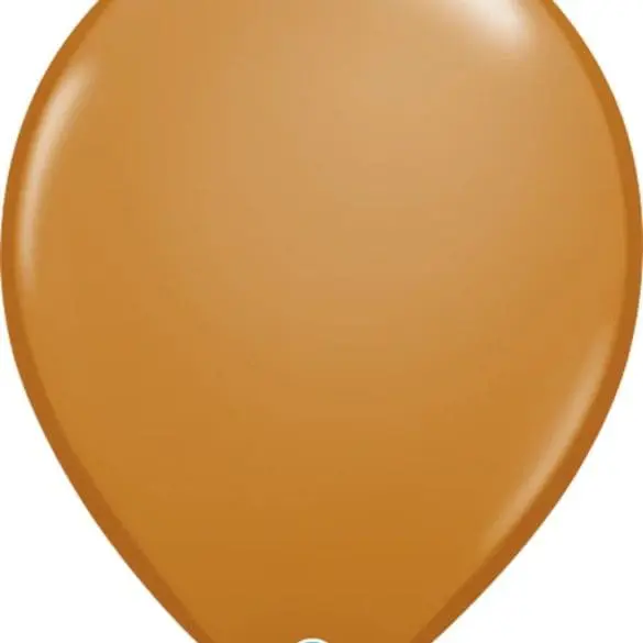 16 CAFE MOCKA 50 PZA LATEX LISO DE QUALATEX
