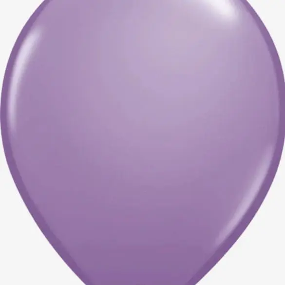 16 LILA PRIMAVERA 50 PZA LATEX LISO DE QUALATEX