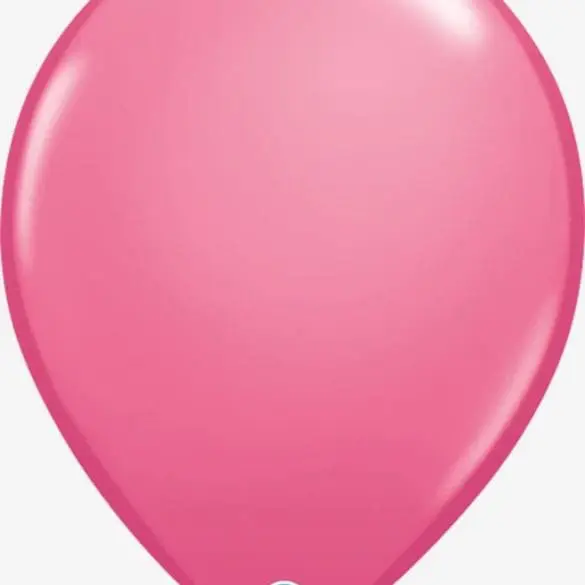 16 ROSA MEXICANO 50 PZA LATEX LISO DE QUALATEX