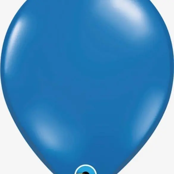 11 AZUL ZAFIRO 100 PZA LATEX LISO DE QUALATEX