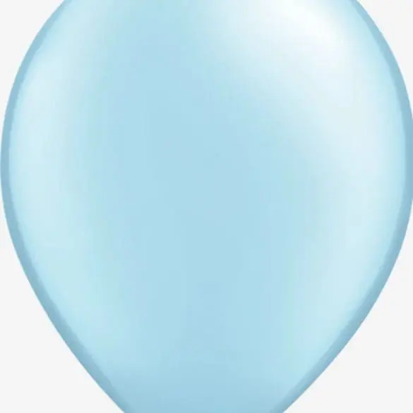 16 R AZUL PASTEL NACARADO C/50PZA LATEX LISO DE QUALTEX