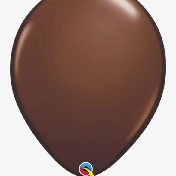 16 CAFE CHOCOLATE 50 PZA LATEX LISO DE QUALATEX