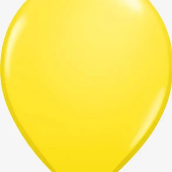 16 AMARILLO 50 PZA LATEX LISO DE QUALATEX