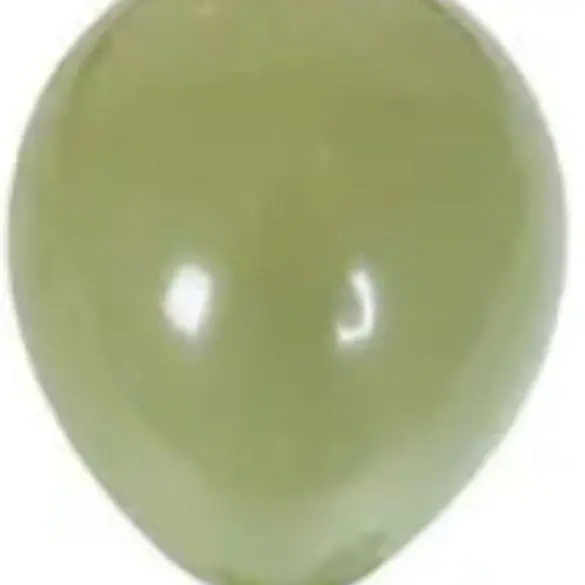 12 VERDE FIJOL LUZ DE VELAS RETRO 50 pza LATEX DE GLOBOS Y F