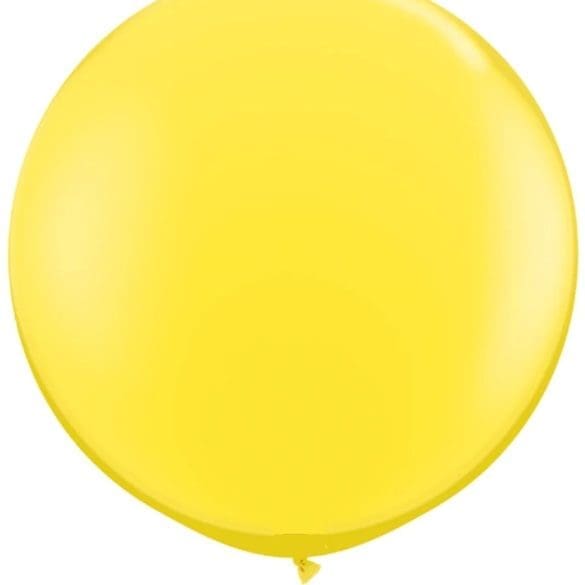 18 AMARILLO PRIMAVERA ESTANDAR S2 20 PZA LATEX DE GLOBOS Y F