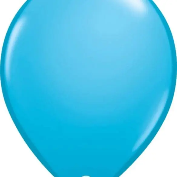 16 AZUL ROBIN 50 PZA LATEX LISO DE QUALATEX
