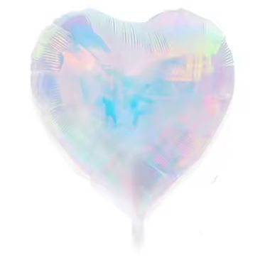 Globo Metalico Corazon Iridicente 40″ (100 cm)