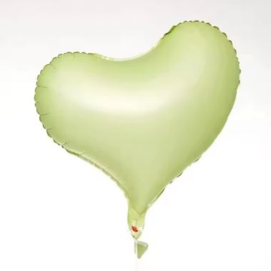 Globo Metalico Corazon 22″ (55 cm) Verde Perla