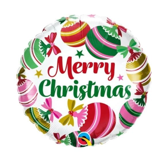 MERRY CHRISTMASORNAMENTOS REDONDO MT 18″ Q