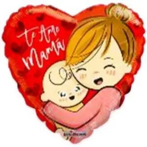 MAMA MATERNIDAD CORAZON MT 18″ KAL