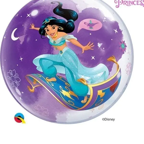 BURBUJA SENCIALL 22″ 1 PZA Disney Princess Jasmine