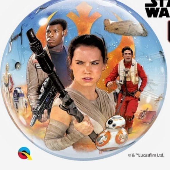 BURBUJA SENCILLA 22″ 1 PZA STAR WARS THE FORCE AWAKENS