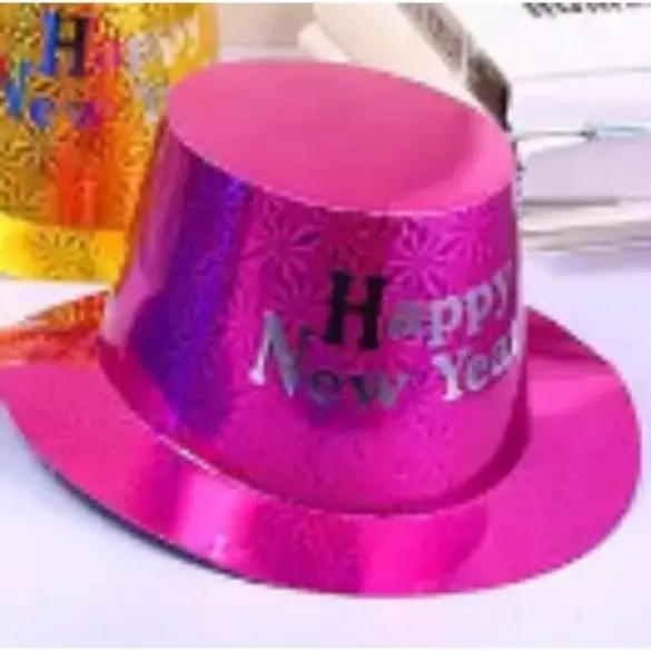 Sombrero HNY De Papel Couche Holografico 30×26.5×12.5 FIUSH
