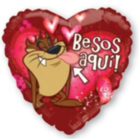 TAZ BESOS AQUI CORAZON MT 09″ ANAG