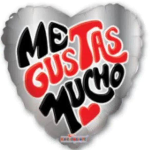 GLOBO 36″ AMOR ME GUSTAS MUCHO