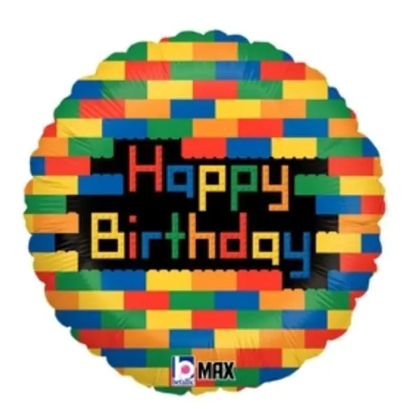 Birthday Blocks REDONDO MT 18″ BET