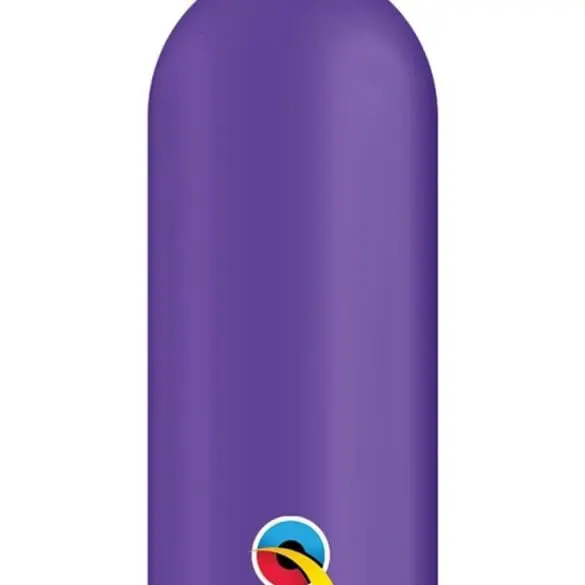 350 PURPURA VIOLETA 100 PZA LATEX LISO DE QUALATEX