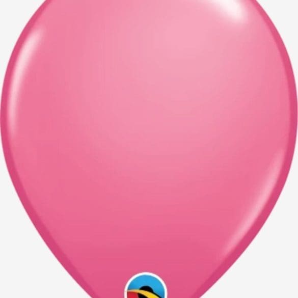 05 ROSA MEXICANO 100 PZA LATEX LISO DE QUALATEX