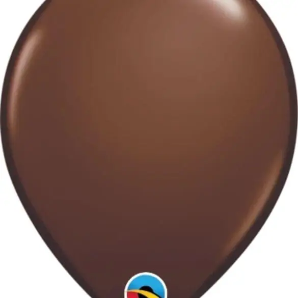 05 CAFE CHOCOLATE 100 PZA LATEX LISO DE QUALTEX