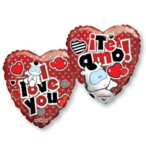 GLOBO 36″ AMOR COWCO TE AMO