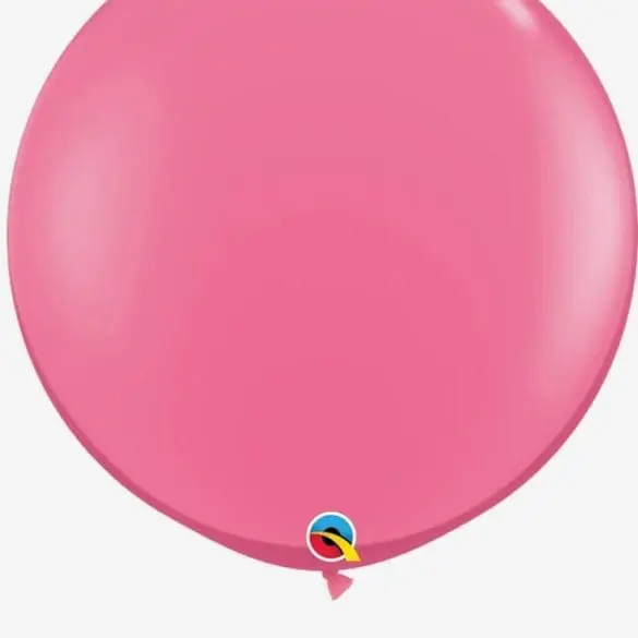 03 ROSA MEXICANO 2 PZA LATEX LISO DE QUALATEX