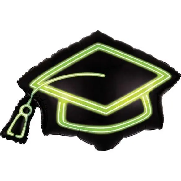 NEON GRAD CAP FORMA MT 18″ ANAG