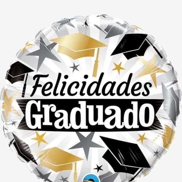 Graduado Black & Gold Caps REDODNO MT 18″ Q