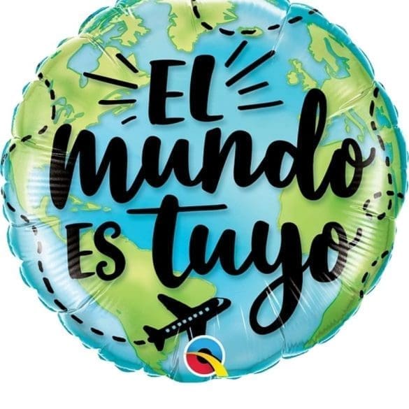 Felicidades Graduado – Mundo REDONDO MT 18″ Q