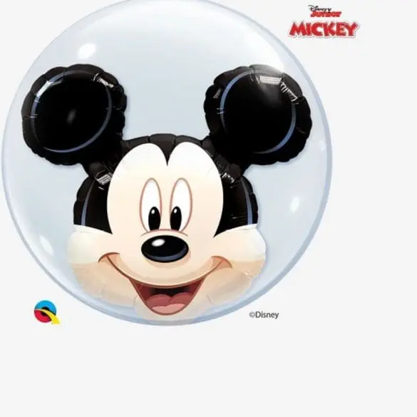 BURBUJA DOBLE 24″ 1 PZA MICKEY MOUSE
