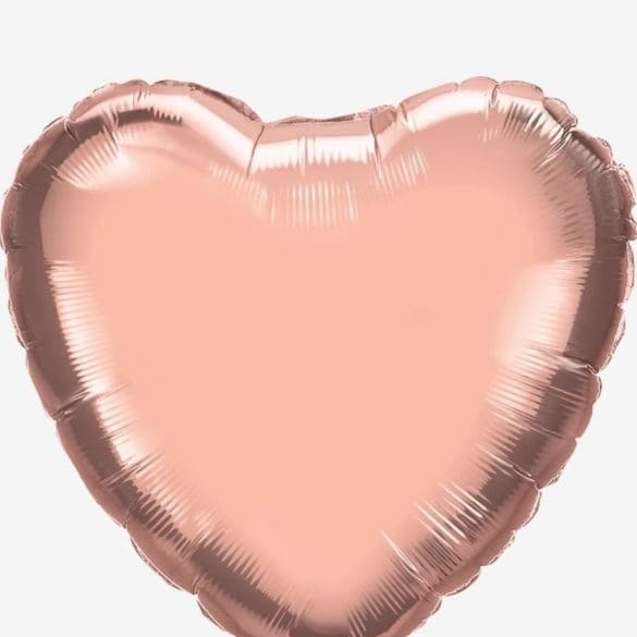 CORAZON LISO ORO ROSA MT 36″ Q